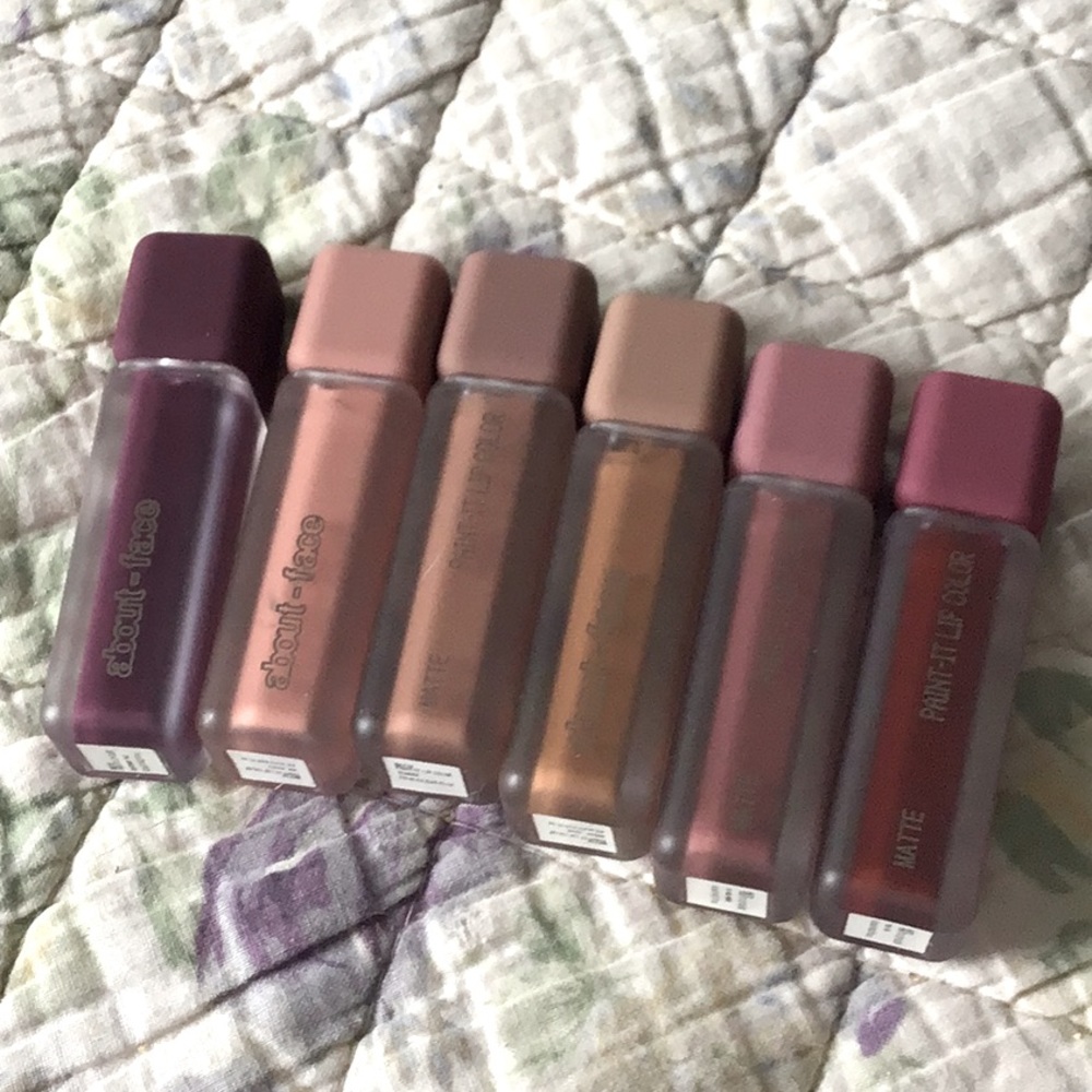 About Face By Halsey Matte Paint It Lip color liquid lipstick New